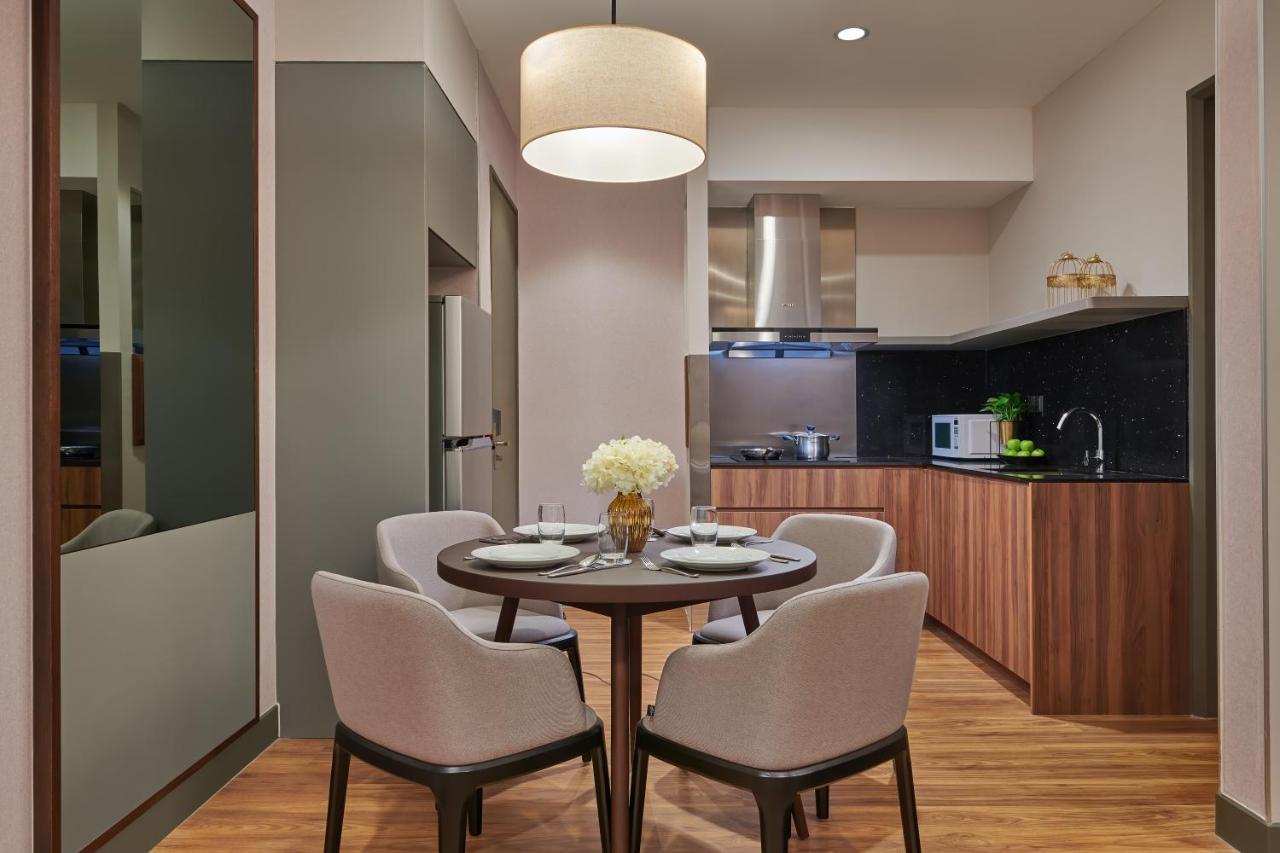 Mercure Living Putrajaya Eksteriør billede A kitchen in a serviced apartment in Hong Kong