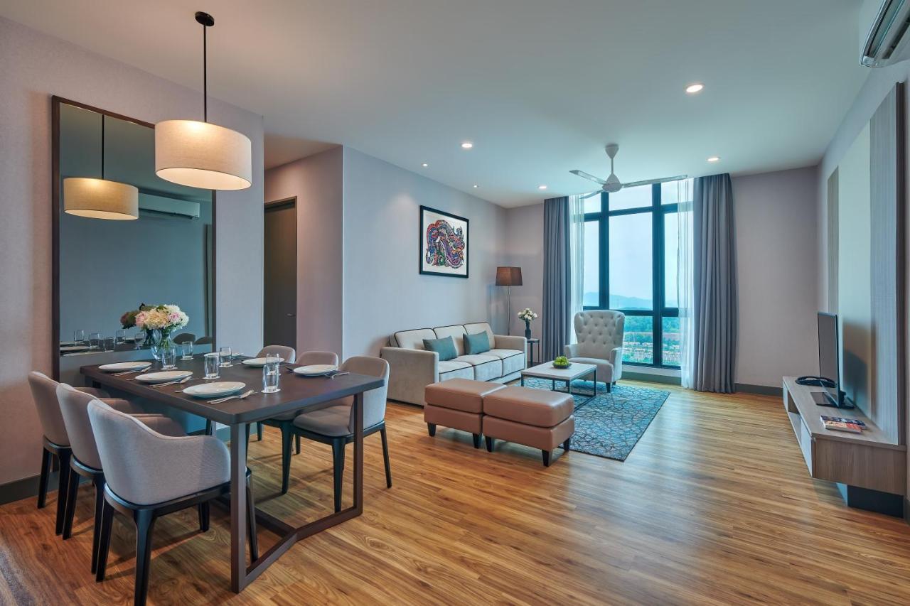 Mercure Living Putrajaya Eksteriør billede A typical living room of a serviced apartment in Kuala Lumpur, Malaysia.